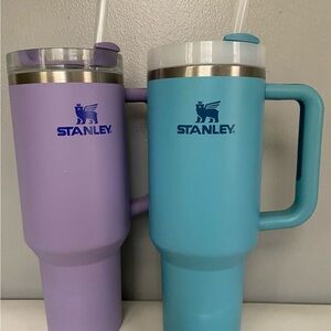 Stanley Purple and Blue Tumblers